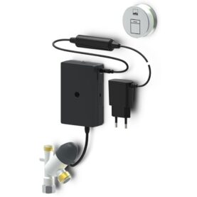 FJÄRRSTYRD AVSTÄNGNINGSVENTIL ELEKTRONISK NÄT 230/5V KROM ORAS