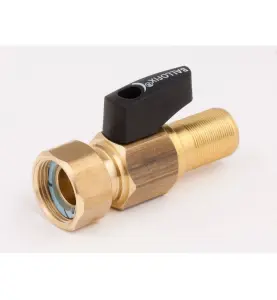 KULVENTIL 16 MM X R15 INSTICK X LÖPMUTTER KROM BROEN BALLOFIX