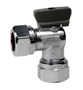 KULVENTIL I VINKEL DY12X10 FÖRKROMAD VATETTE