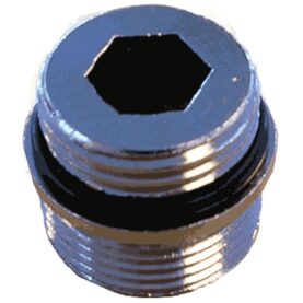 ÖVERGÅNGSNIPPEL R15XM18X1,5 UTVÄNDIG X UTVÄNDIG GÄNGA, FÖR 12  MM KOPPARRÖR KROM BROEN BALLOFIX