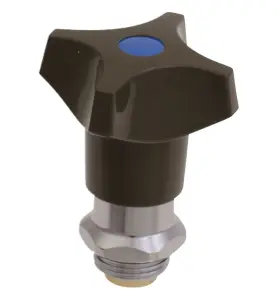 VENTILÖVERSTYCKE 15 OLIV,KV, M. FÖRLÄNGS SPINDEL MORA