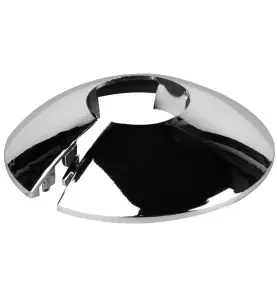 TÄCKBRICKA ID=15 MM/YD=39 MM LÅSBAR KUPAD VIT FALUPLAST