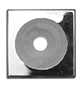VULKBRICKA 12-16, STORLEK 4X38 MM ENKEL SJÄLVHÄFTANDE FÖRKROMAD FALUPLAST