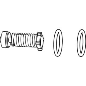 KÄGLA/BACKVENT VATTENUTKASTARE GBG