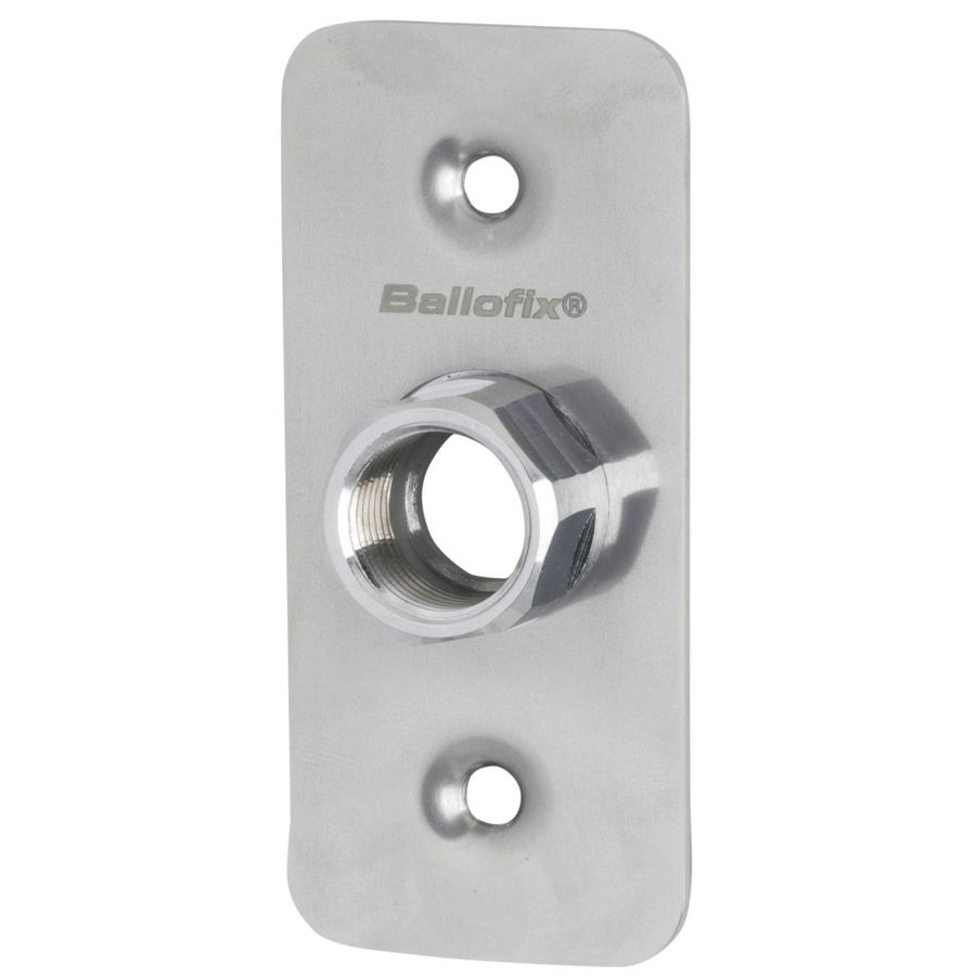 VÄGGBRICKA, 1-HÅLS MED MUTTER, MPI FÖR 15X2,5 BALLOFIX