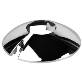 TÄCKBRICKA ID=12 MM/YD=39 MM LÅSBAR KUPAD FÖRKROMAD FALUPLAST