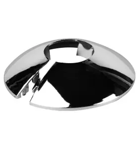 TÄCKBRICKA ID=12 MM/YD=39 MM LÅSBAR KUPAD FÖRKROMAD FALUPLAST