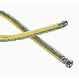 GASSLANG 1/2 L= 0,75 M INVÄNDIG/UTVÄNDIG FÖR HÄLL