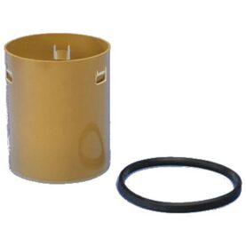 TELESKOPRÖR 315 MED TÄTNINGSRING L=375 MM