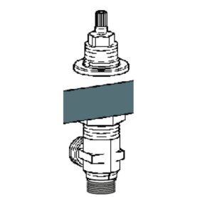 ÖVERSTYCKE KV 4-HÅLSBLANDARE INXX MORA