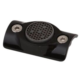 STRÅLSAMLARE L-PIP KROM/SVART, REXX MORA