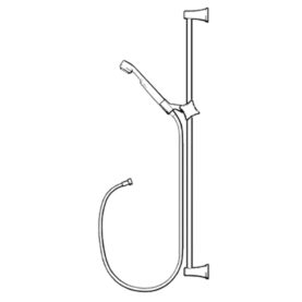 DUSCHANORDNING VIT FMM