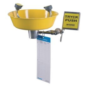 ÖGONDUSCH VÄGGMODELL 14L/MIN UTAN LOCK KRUSMAN