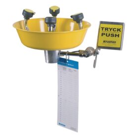 ÖGONDUSCH VÄGGMODELL 28L/MIN UTAN LOCK KRUSMAN