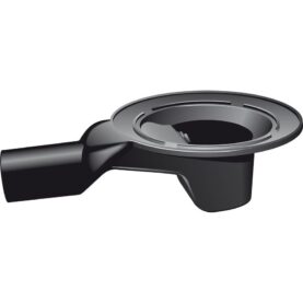 GOLVBRUNN 150X75 MM SVART GUSTAVSBERG RÖRSYSTEM