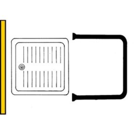 DRAPERISTÅNG 70X165X70 CM UFORM
