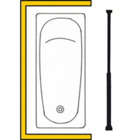 DRAPERISTÅNG 75-110 CM RAK