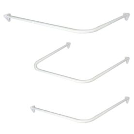 DRAPERISTÅNG, KOMBI, VIT ARROW