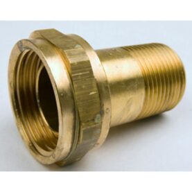 VATTENMÄTARKOPPLING 6801 G20XG25 KORT, UTVÄNDIG/INVÄNDIG GÄNGA MÄSSING