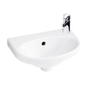 TVÄTTSTÄLL 5540 NAUTIC VIT BLANDARHÅL HÖGER 400X275 MM GBG