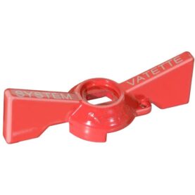 VRED DN20 FÖR VATETTE KULVENTIL MED VINGAR RÖD VATETTE