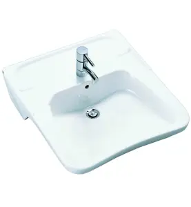 TVÄTTSTÄLL CARE 60 CM BULTMONTAGE VIT MED BRÄDDAVLOPP IFÖ