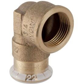 VINKEL 42 MM X G40 90° MUFF X INVÄNDIG GÄNGA RÖDGODS M-PROFIL MAPRESS GEBERIT