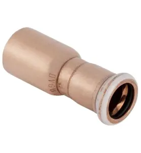 FÖRMINSKNING 54X35 MM SLÄTÄNDA X MUFF KOPPAR M-PROFIL MAPRESS GEBERIT