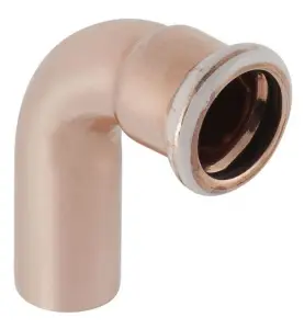 BÖJ 54 MM 90° MUFF X SLÄTÄNDA KOPPAR M-PROFIL MAPRESS GEBERIT