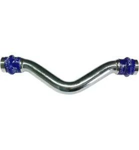 S-BÖJ 12 2 MUFF FÖRKROMAD KOPPAR V-PROFIL ALTECH