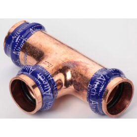 T-RÖR 28 3 MUFF KOPPAR V-PROFIL ALTECH