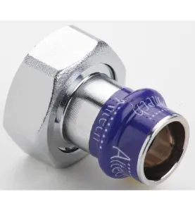 ÖVREGÅNGSMUFF 12XG15 MUFF X INVÄNDIG LÖPMUTTER FÖRKROMAD RÖDGODS V-PROFIL ALTECH