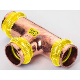 T-RÖR 12 3MUFF KOPPAR GAS V-PROFIL ALTECH