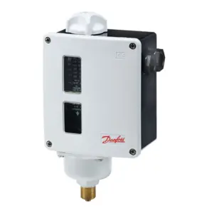 PRESSOSTAT RT 112 0,1-1,1BAR AUTOMATISK ÅTERSTÄLLNING DANFOSS