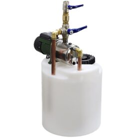 BLANDNINGSKÄRL G25 100 LITER 230V FÖR BLANDNING AV VÄTSKOR MED PÅFYLLNINGSPUMP