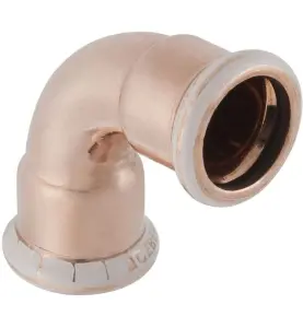 BÖJ 76,1 MM 90° 2MUFF KOPPAR M-PROFIL MAPRESS GEBERIT