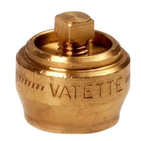 AVLUFTNINGSPLUGG 15 MM MÄSSING VATETTE
