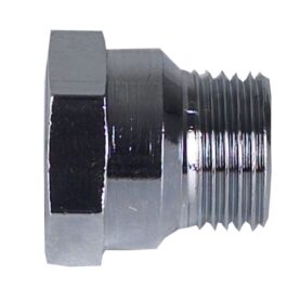 RAK SKRUVDEL G10XG10 UTVÄNDIG X INVÄNDIG GÄNGA KROM VATETTE