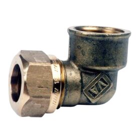 VINKELKOPPLING 35 MM X G32 X 90° KLÄMRING X INVÄNDIG GÄNGA MÄSSING VATETTE