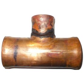 T-RÖR 70X42X70 3MUFF, FÖRMINSKAD LÖDNING KOPPAR ALTECH