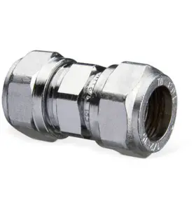 RAK KOPPLING 15 MM FÖRKROMAD FPL301 IMI TA