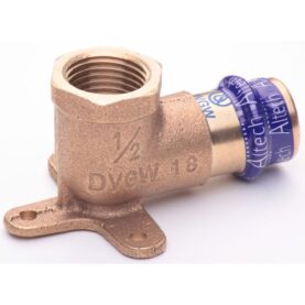 VENTILFÄSTE G15X15 MUFF X INVÄNDIG GÄNGA RÖDGODS V-PROFIL ALTECH