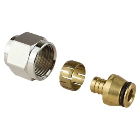 KOPPLINGSSET 15X2,5 MM X G15 INVÄNDIG GÄNGA MÄSSING FPL-X UPONOR