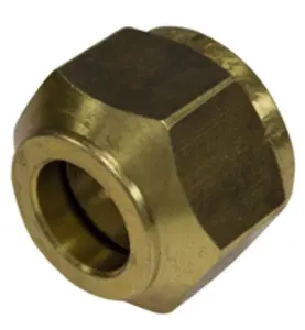 KLÄMRINGSMUTTER KRK 100 10 MM X G10 INVÄNDIG GÄNGA MÄSSING