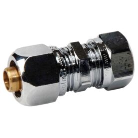 RAK ÖVERGÅNG 15X10 MM KROM VATETTE