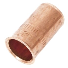 STÖDHYLSA 15X1,0 MM MED RILLOR, FÖR KOPPARRÖR