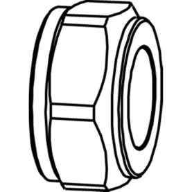 TRYCKMUTTER 15 FPL 372 FÖRNICKLAD IMI
