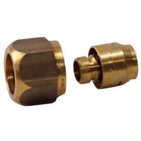 KOPPLINGSSATS 32X4,4 MM PLAST KLÄMRING MÄSSING VATETTE