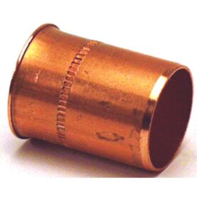 STÖDHYLSA 6X0,8 MM MED RILLOR, FÖR KOPPARRÖR