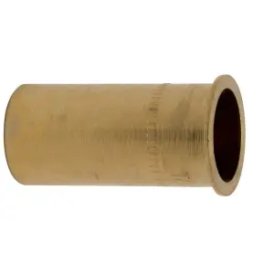 STÖDHYLSA 10X0,8 MM MED RILLOR, FÖR KOPPARRÖR